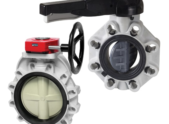ipex Thermoplastic Butterfly Valves