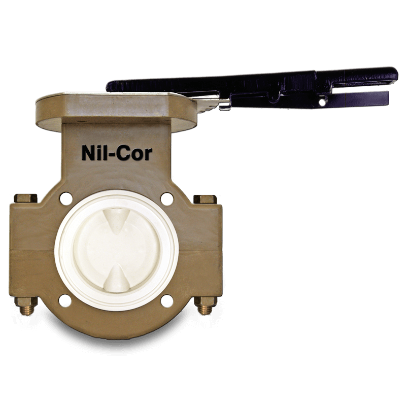 nilcor Elastomer Lined Butterfly Valve - 700 series